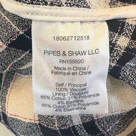 Veronica Beard Navy and Cream Rowe Dress - Size 12. NWT. - Picture 11 of 11